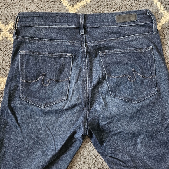 AG Adriano Goldschmied "The Farrah Skinny" High Rise Jeans - Size 27R - Picture 6 of 11